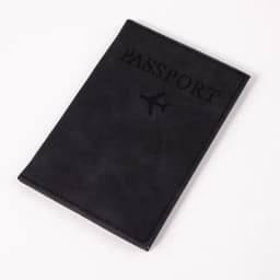 PU Leather Passport Cover For Men & Women World Map Travel Passport Case Organizer - Protective Card Holder ID Document Covers