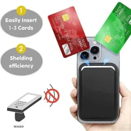 Universal Leather Wallet Case For iPhone 17 Pro Max Wallet Leather For Magsafe iPhone 16 1514 13 12 Card Holder with Magnet