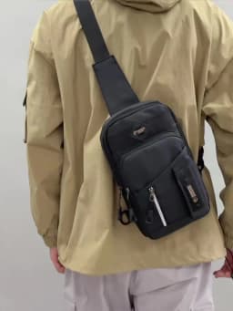 New Men Shoulder Bags Chest Bag Multifuncional Crossbody Bags Travel Sling Bag