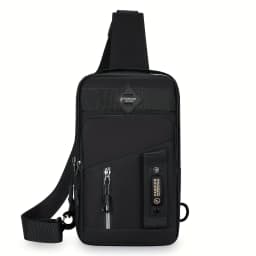New Men Shoulder Bags Chest Bag Multifuncional Crossbody Bags Travel Sling Bag