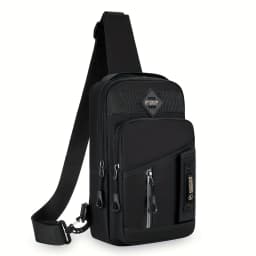 New Men Shoulder Bags Chest Bag Multifuncional Crossbody Bags Travel Sling Bag