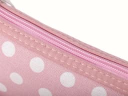 Canvas Dot Print Makeup Bag Women Cosmetic Bags Toiletry Bag Phone Organizer Key Phone Pouch Coin Purse Travel Cosmetic Bag