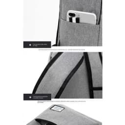 Trendy Men's Minimalist Backpack Versatile Backpack Large Capacity School Student Computer Travel Bag Washable Unisex Backpack