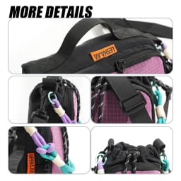Dopamine Crossbody Water Bottle Bag 2026 New Model Portable Large Capacity Phone Bag Waterproof Water Bottle Bag for Students