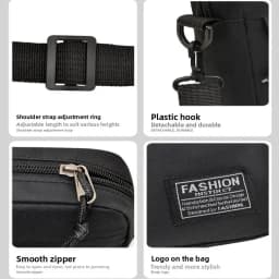 Men's Summer Crossbody Bag Lightweight Portable Small Backpack for Commuting Mobile Phone Bag Ideal for Work