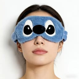 1pc Disney Stitch Eye Mask, perfect for travel, bedtime essentials, lightweight, and party gifts，luggage accessories