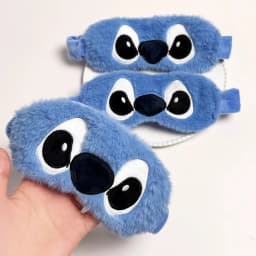 1pc Disney Stitch Eye Mask, perfect for travel, bedtime essentials, lightweight, and party gifts，luggage accessories