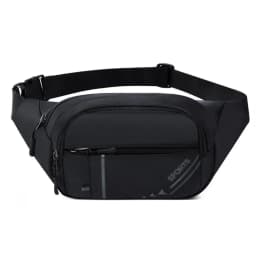 Waterproof Waist Bag Korean-style High-capacity Outdoor Sports Fanny Pouch Canvas Child Banana Bag for Girls Kids Bag