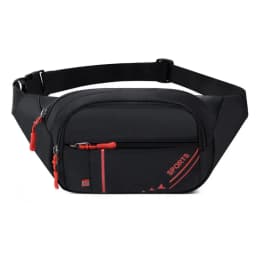 Waterproof Waist Bag Korean-style High-capacity Outdoor Sports Fanny Pouch Canvas Child Banana Bag for Girls Kids Bag