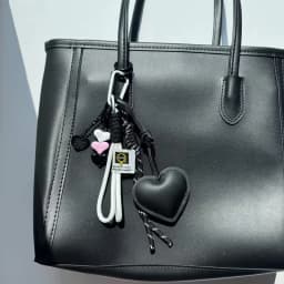 Cute PU Heart Leather Rope Keychain Handmade Braided Rope Car Keyrings Ins Y2K Love Rope Bag Charm Children