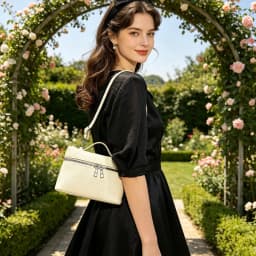 Simple and Luxurious Solid Color Box Bag Litchi Pattern Soft Hand-held Diagonal Cross Bag Daily Commuting Versatile Square Bag