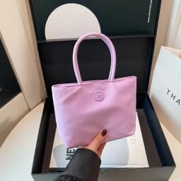 Japanese-Style Minimalist Nylon Bag, Women's Mini Cute Handbag, Portable Tote Bag, Mini Commuter Handbag
