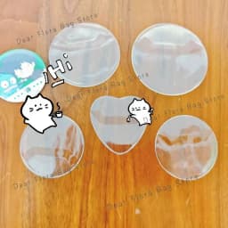 Premium Clear/Laser 5/10/20PCs 60-83mm Ita Bag Badge Protector Transparent High-protection Pins Sleeve Anime Badge Display Cover