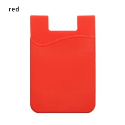 1Pcs Adhesive Sticker Phone Pocket Cell Phone Stick On Card Wallet Stretchy Credit Cards ID Card Holder Pouch Sleeve