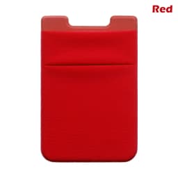 1Pcs Adhesive Sticker Phone Pocket Cell Phone Stick On Card Wallet Stretchy Credit Cards ID Card Holder Pouch Sleeve