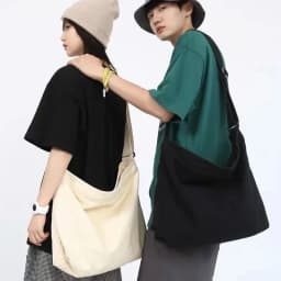Spring 2026 Japanese Style Canvas Messenger Bag for Men Retro Thickened Sturdy Free Shipping