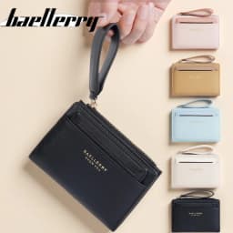 Baellerry Luxury Brand Women Noble Wallet PU Leather Slim Female Multi-card Short Wallets Purse Holders for Women