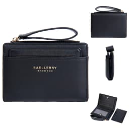 Baellerry Luxury Brand Women Noble Wallet PU Leather Slim Female Multi-card Short Wallets Purse Holders for Women
