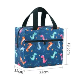Cute Leakproof Lunch Bag Insulated Large Capacity Cooler Lunch Bag Reusable Thickened Insulated Lunch Box Students