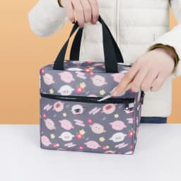 Cute Leakproof Lunch Bag Insulated Large Capacity Cooler Lunch Bag Reusable Thickened Insulated Lunch Box Students