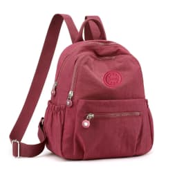 Dual Shoulder Bag, Fashionable Oxford Cloth, Men's and Women's Bag, Nylon Fabric, Casual Shopping Backpack