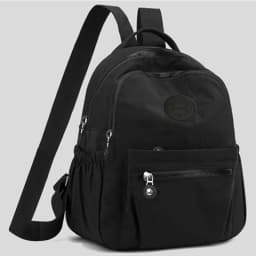 Dual Shoulder Bag, Fashionable Oxford Cloth, Men's and Women's Bag, Nylon Fabric, Casual Shopping Backpack