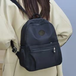 Dual Shoulder Bag, Fashionable Oxford Cloth, Men's and Women's Bag, Nylon Fabric, Casual Shopping Backpack
