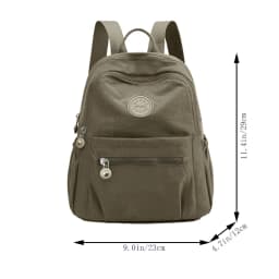 Dual Shoulder Bag, Fashionable Oxford Cloth, Men's and Women's Bag, Nylon Fabric, Casual Shopping Backpack