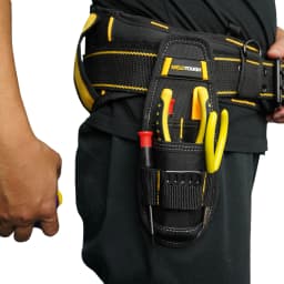 Small Tool Holder, Min Work Organizer Tool Pouch and Knife Holder with Snap Clip