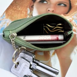 Mini PU Leather Wallet Coin Purse Key Bag Fashion Key Holder Pocket Card Storage Bag Multifunctional Zipper Coin Pouch