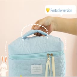 Ins Style Candy Color Makeup Bag New Light Luxury Women's Bag Lipstick Pack Portable Travel Cosmetic Storage Toiletry Bag