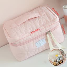Ins Style Candy Color Makeup Bag New Light Luxury Women's Bag Lipstick Pack Portable Travel Cosmetic Storage Toiletry Bag