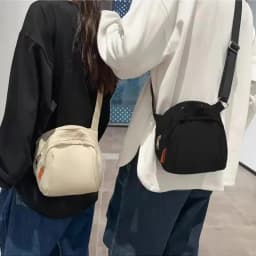 Lightweight and Versatile Nylon Shell Bag for Women, 2026 New Large Capacity Casual Single Shoulder Crossbody Commuting Bag
