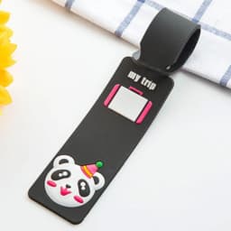 Lovely Silicone Luggage Tag Boarding Pass Luggage Tag Checked Fashion Travel Accessories Cute Luggage Tag Flight