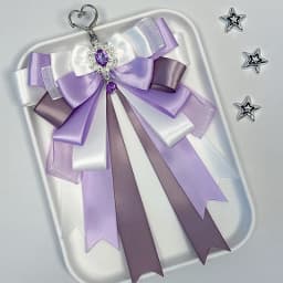 Double Layer Bow Pendant Versatile Ribbon Anime Itabag DIY Pendant Bag Lolita Two-Dimensions Itabag Jewelry Gift For Friends