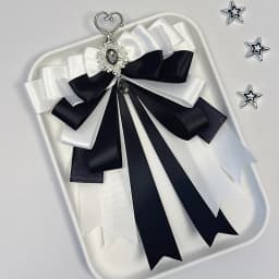 Double Layer Bow Pendant Versatile Ribbon Anime Itabag DIY Pendant Bag Lolita Two-Dimensions Itabag Jewelry Gift For Friends