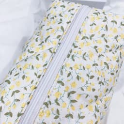 1PC Flower Printed Puffy Quilted Zipper Makeup Bag Storage Organizer Toiletry Handbag Cosmetic Pouch Large Travel Cosmetic Bag
