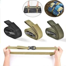 1/2Pcs Nylon Luggage Straps Waist Bag Strap Outdoor Sports Belt Casual Buckle Waist Strap Multifunctional Tactical Accessories