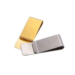 High Quality Metal Clip Slim Pocket Credit Card ID Clip Stainless Steel Money Clip Wallet Cash Clamp Men Purse