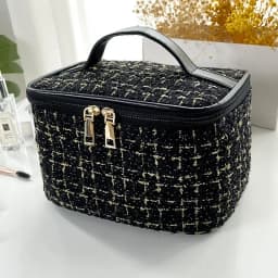 New Women's Portable Makeup Bag with Large Capacity Handheld Toilet Bag, Essential Cosmetic Organizer for Toilet Storage