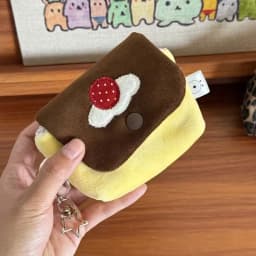 Original Japanese-Style Retro Pudding Camera Bag - Soft-Style Retro Camera Bag for Ccd and Compact Cameras, Cute and Comfortable Style, Suite Style, Can Also Be Used as a Coin Purse or Card Holder, Kawi Camera Bag