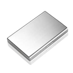 Stainless Credit Card Holder 10 Slots Men Slim Anti RFID Travel ID Cardholder Debit Box Women Wallet Metal Case Porte Carte