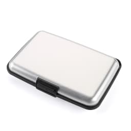 Stainless Credit Card Holder 10 Slots Men Slim Anti RFID Travel ID Cardholder Debit Box Women Wallet Metal Case Porte Carte