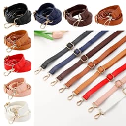 Fashion 130cm Adjustable Bag Handle Replacement Bags Strap Women Leather Shoulder Bag Parts Handbag Belts Strap Bag Accessories