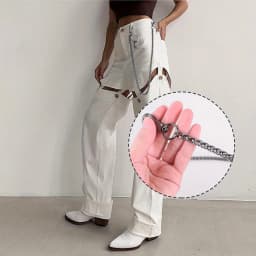 Metal Wallet Chain Pocket Keychain with Lobster Clasps Waist Jeans Chain for Keys, Men Wallet, Pants, Belt Loop, Handbag