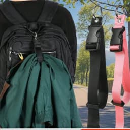 Adjustable Luggage Hanging Strap Clothes Bag Holder Belt Suitcase Travel Accessories for Jackets Umbrellas