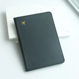 Pure Chic Passport Wallet Faux Leather Lightweight Waterproof Rfid Blocking Slim Vaccine Card Holder Travel Essentials