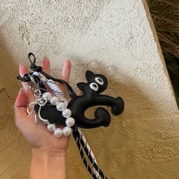Leather Dachshund Bag Pendant Creative Keychain Lanyard bag Accessory Key Pendant Car Keyring Charm Gift