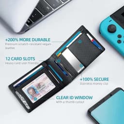 DIENQI Rfid Credit Card Holder Wallets Men Money Bag Purse Slim Thin Wallet for Men Small Short Purse Male Black Vallet Billfold