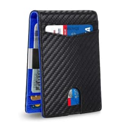 DIENQI Rfid Credit Card Holder Wallets Men Money Bag Purse Slim Thin Wallet for Men Small Short Purse Male Black Vallet Billfold